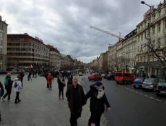 At the Wenceslas Square