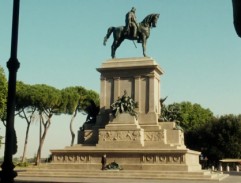 The horse statue