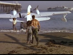 Hydroplane on the beach
