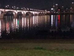 By the bridge at night (CZ version)
