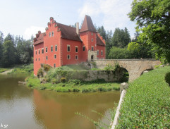 Near the redbrick chateau