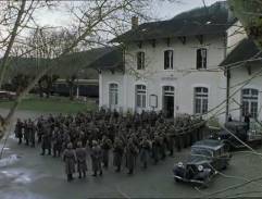 Nazis in front of the station